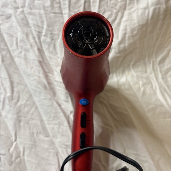 Conair 1875 Red Hair Dryer - Picture 3 of 8
